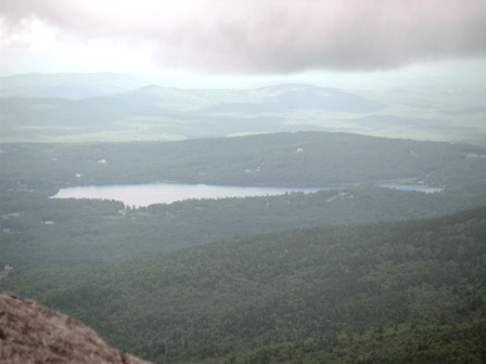 Dublin pond from Monadnock summit